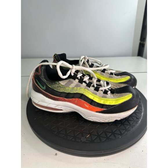 Nike Shoes Youth Size 3Y Air Max 95 Black/White GS CK0041-001 - Picture 1 of 8